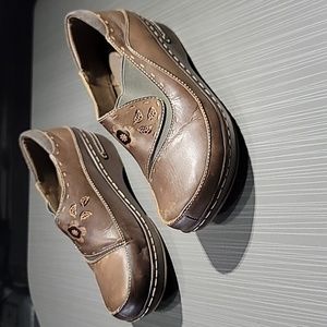 SPRING STEP L'ARTISTE Burbank Floral Leather Clog‎ Women's 38 (7.5)